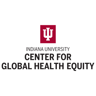 The logo for the IU Center for Global Health Equity program.